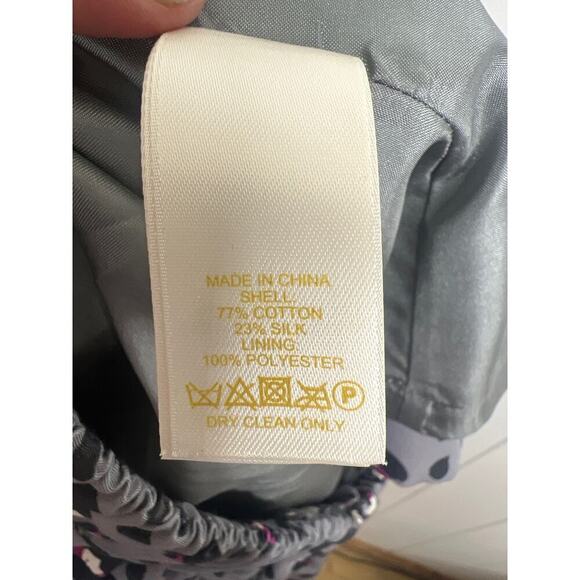 kate spade Cyber Cheetah Box Pleat‎ Skirt Size 14 - Picture 9 of 9